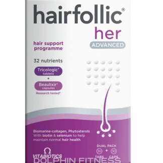Vitabiotics Hairfollic Her Advanced 30 Capsules + 30 Tablets
