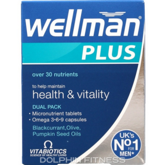 Vitabiotics Wellman Plus Omega 3-6-9 28 Tablets + 28 Capsules