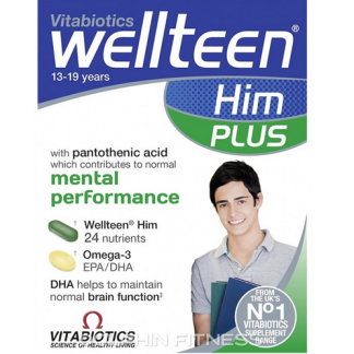Vitabiotics Wellteen Him Plus 28 Tablets + 28 Capsules