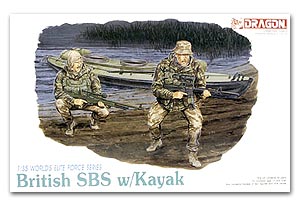 Британский SBS с каяком