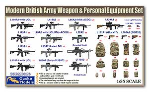 Современный комплект оружия и личного снаряжения британской армии