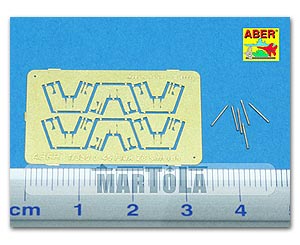 Комплект из 6 стволов 4-см Flak 28 со щитами для немецкого флота