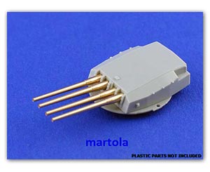 Комплект из 8 стволов длиной 380 мм для башен без противовзрывных кожухов кораблей Ришелье, Жан Барт