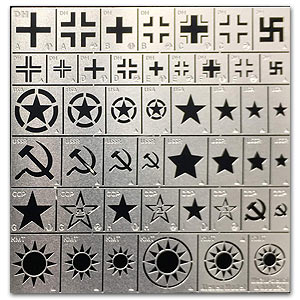 Шаблон общей маркировки для современной бронетехники времен Второй мировой войны