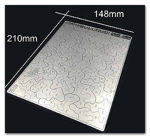Шаблон для резки современного камуфляжа
