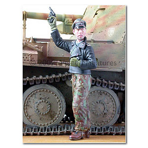 Немецкий танкист времен Второй мировой войны