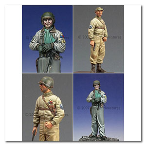 Набор американского танкового экипажа времен Второй мировой войны