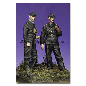 Набор унтер-офицеров танковой пехоты конца Второй мировой войны (2 рис.)