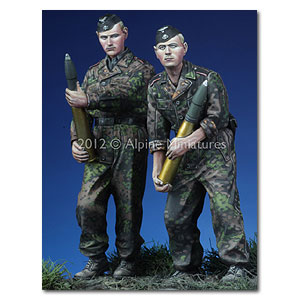 Набор из 2 фигурок танкового экипажа СС «Курск»