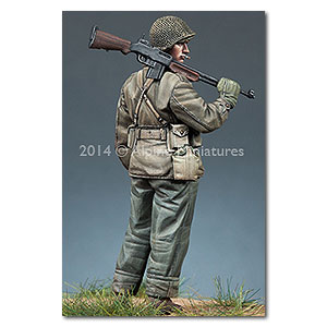 Американский артиллерист времен Второй мировой войны