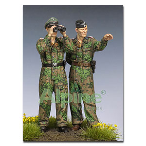 Набор «Офицеры танковой группы ВСС в Курске» — 2 фиг.