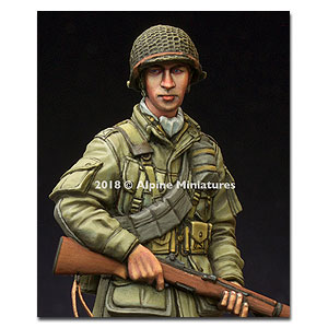 Солдат 101-го воздушно-десантного полка США