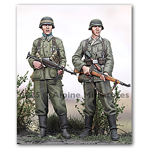 Набор «Немецкий гренадер» (2 фигурки)