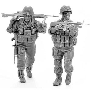 Комплект: 2 пехотинца, Корпус морской пехоты США, Афганистан, 2012 г.