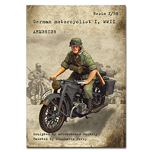 Немецкий мотоциклист I, Вторая мировая война