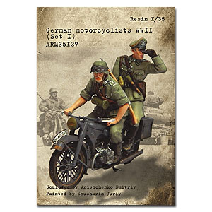 Немецкие мотоциклисты Второй мировой войны (Набор I)