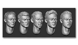 Волосатые головы (набор 11)