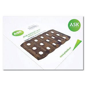 Пила-бритва ASK - ультрагладкая симметричная 70/70 зубьев, 5 шт.