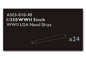 1/350 Второй мировой войны ВМС США, ствол 5 дюймов