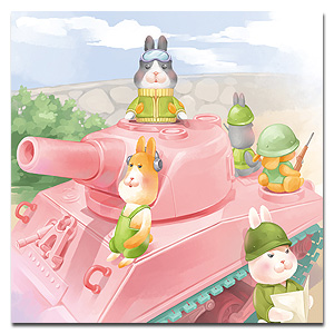 TOONS! Набор M4 Sherman Rabbit Crews времён Второй мировой войны (требуется предзаказ на 3–5 недель)