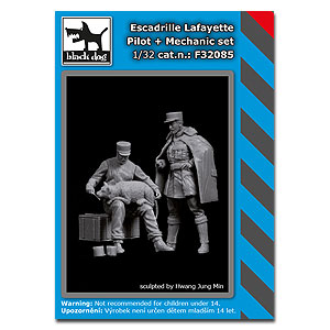 Комплект пилота и механика Escadrile Lafayete