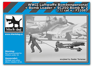 ВОВ Luft.bombenpersonal +б.погрузчик +SC250 №2