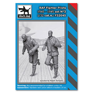 Летчики-истребители Королевских ВВС 1940-45 гг., набор № 2