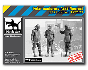 1/72 Полярники (2x3 фигурки)