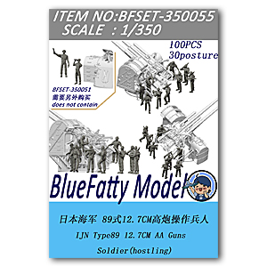 Солдат зенитных орудий IJN Type89 12,7 см (хостлинг)