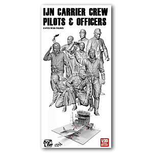 Экипаж авианосца IJN, пилоты и офицеры