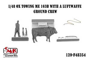 Буксировка самолета Ox Me 163B с наземной командой Люфтваффе 1/48 (отправка в течение 3–5 недель)