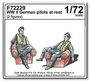 1/72 Немецкие летчики Второй мировой войны на отдыхе