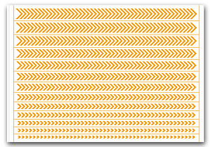 Стрелка предупреждающий знак маска-S