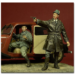 СД в засаде в оккупированной Европе 1939-44