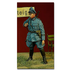 Член Bahnschutzpolizei времен Второй мировой войны, 1939-45 гг.