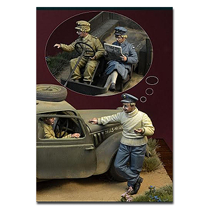 «Военный флирт» Битва за Британию 1940 г. 3 фигурки