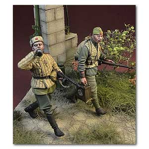 Советские солдаты, Европа, 1944-46