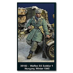 Солдат Ваффен СС № 2, Венгрия, зима 1945 г.