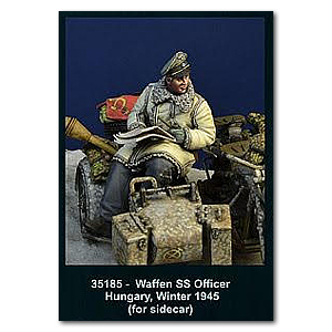Офицер Ваффен СС, Венгрия, 1945 г. (для коляски)