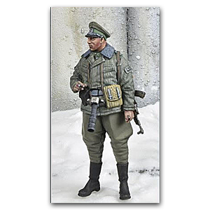 Офицер пограничных войск Восточной Германии, зима 1970-80-х годов