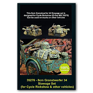 Комплект для хранения 8 см Granatwerfer 34 (для рикши и бронетехники)