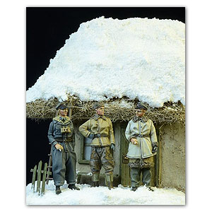 Офицеры Ваффе СС, зима 1943-1945 гг.