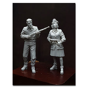 Группа бойцов сопротивления, таких как французские FFI