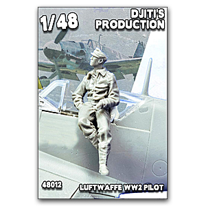 1/48 пилот Люфтваффе Второй мировой войны