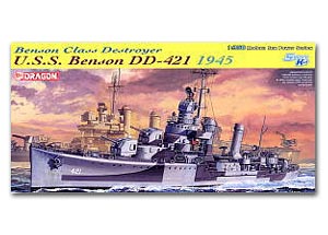 Эсминец класса USS Benson DD-421, 1945 г.