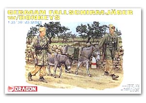 Немецкий Fallschmjager с ослами