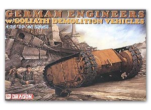 Немецкие инженеры с Голиафом