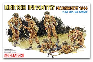 Британская пехота в Нормандии, 1944 г.