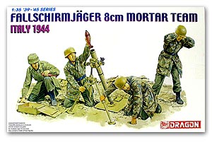 Группа минометов Fallschirmjager 8cm (Италия, 1944 г.)