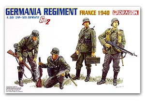 Полк «Германия», Франция, 1940 г.